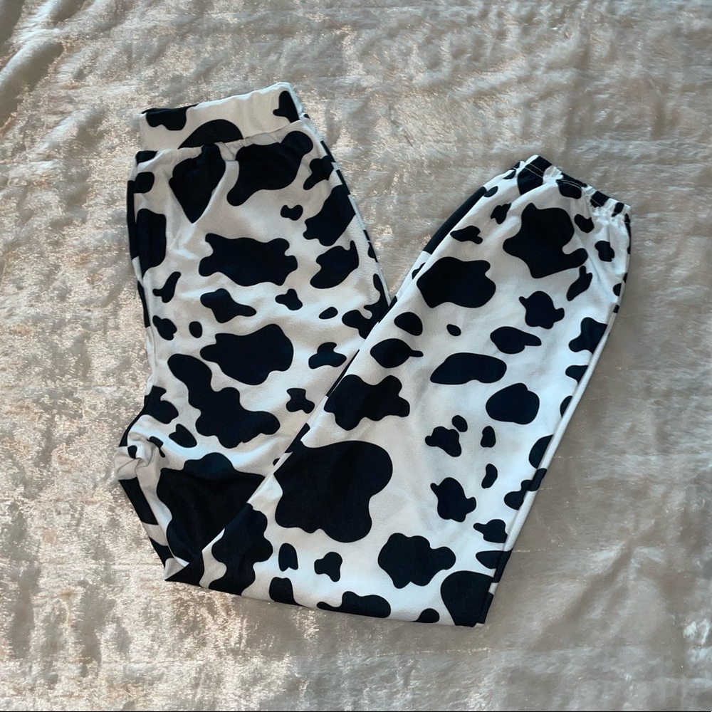 Cow Print Women’s Joggers
